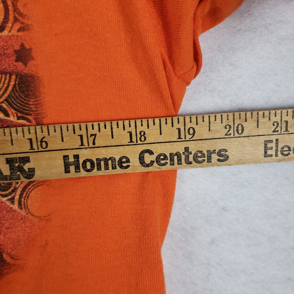 Harry Potter M Fred Weasley's Basic Blaze Box Graphic Tee Bright Orange Firework - Picture 4 of 6